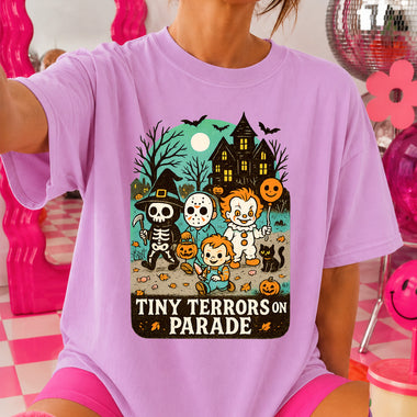 Tiny Terrors on Parade DTF Transfer DTF Heat Press Transfer from Sweet Tee Transfers