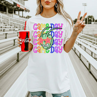 Grasshoppers School Mascot DTF Transfer – Game Day DTF Heat Press Transfer from Sweet Tee Transfers