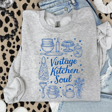 Vintage Kitchen Soul DTF Transfer DTF Heat Press Transfer from Sweet Tee Transfers