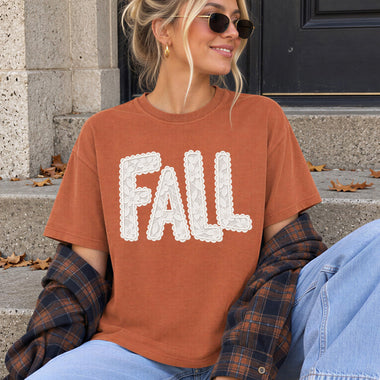 Fall Lace DTF Transfer DTF Heat Press Transfer from Sweet Tee Transfers