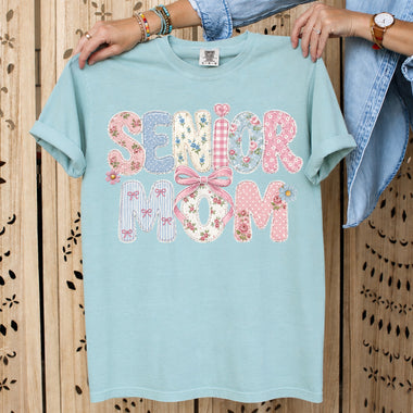 Senior Mom Pastels DTF Transfer DTF Heat Press Transfer from Sweet Tee Transfers