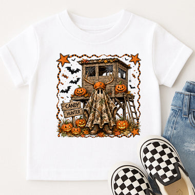 Candy Hunter Ghost DTF Transfer DTF Heat Press Transfer from Sweet Tee Transfers