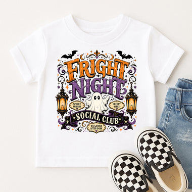 Fright Night Social Club DTF Transfer DTF Heat Press Transfer from Sweet Tee Transfers