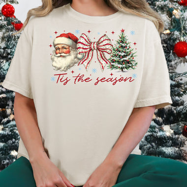 Tis the Season Vintage DTF Transfer DTF Heat Press Transfer from Sweet Tee Transfers