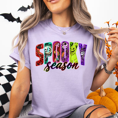Spooky Season Nightmare Characters DTF Transfer DTF Heat Press Transfer from Sweet Tee Transfers