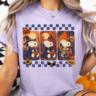 Snoopy Halloween Collage DTF Transfer DTF Heat Press Transfer from Sweet Tee Transfers
