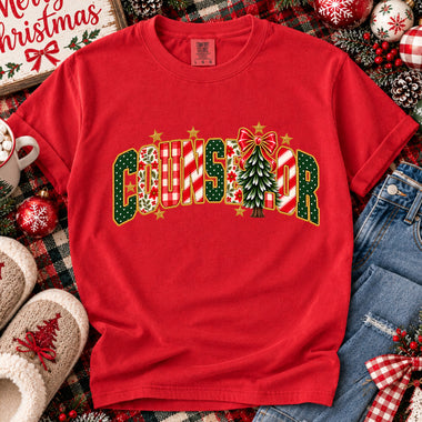 Counselor Christmas Tree DTF Transfer DTF Heat Press Transfer from Sweet Tee Transfers