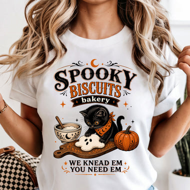 Spooky Biscuits Bakery DTF Transfer DTF Heat Press Transfer from Sweet Tee Transfers
