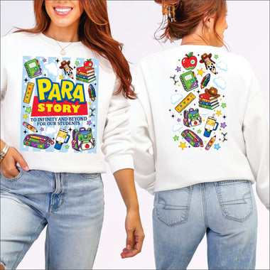 Para Story 2 Part DTF Transfer DTF Heat Press Transfer from Sweet Tee Transfers