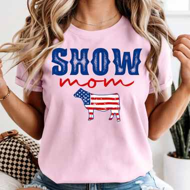 Show Mom Cow DTF Transfer DTF Heat Press Transfer from Sweet Tee Transfers
