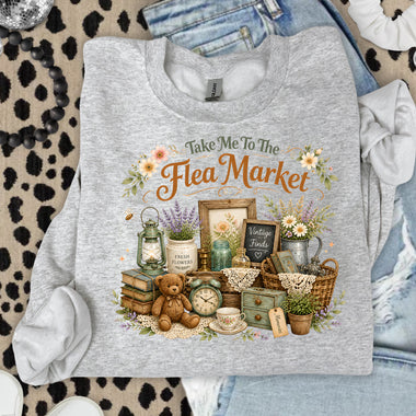 Take Me to the Flea Market DTF Transfer DTF Heat Press Transfer from Sweet Tee Transfers