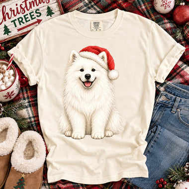 Christmas Dog Samoyed DTF Transfer DTF Heat Press Transfer from Sweet Tee Transfers