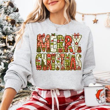 Green Guy Merry Christmas DTF Transfer DTF Heat Press Transfer from Sweet Tee Transfers