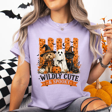 Wildly Cute and Spooky DTF Transfer DTF Heat Press Transfer from Sweet Tee Transfers