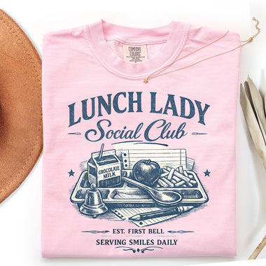 Lunch Lady Social Club DTF Transfer DTF Heat Press Transfer from Sweet Tee Transfers
