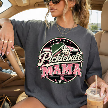 Pickleball MAMA DTF Transfer DTF Heat Press Transfer from Sweet Tee Transfers