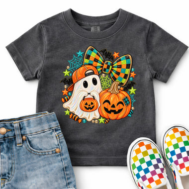 Boy Ghost Pumpkin DTF Transfer DTF Heat Press Transfer from Sweet Tee Transfers