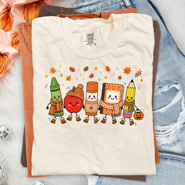 Teacher Fall DTF Transfer DTF Heat Press Transfer from Sweet Tee Transfers