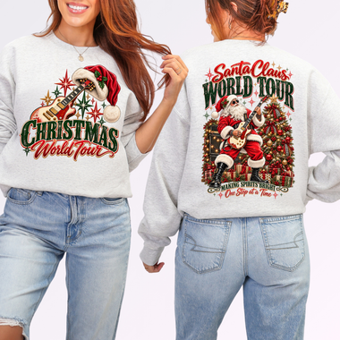 Christmas World Tour DTF Transfer DTF Heat Press Transfer from Sweet Tee Transfers