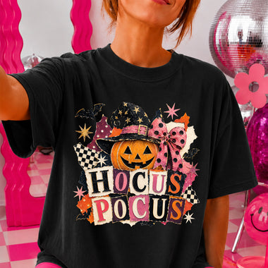 Hocus Pocus Pumpkin Witch Hat DTF Transfer DTF Heat Press Transfer from Sweet Tee Transfers