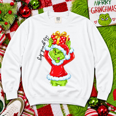 It's Grinch Day DTF Transfer DTF Heat Press Transfer from Sweet Tee Transfers
