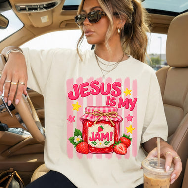 Jesus Is My Jam DTF Transfer DTF Heat Press Transfer from Sweet Tee Transfers
