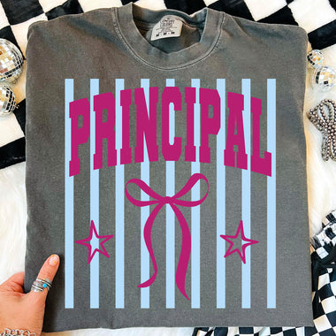 Preppy Principal DTF Transfer DTF Heat Press Transfer from Sweet Tee Transfers