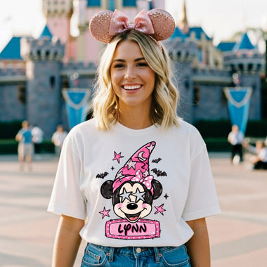 Custom Magical Girl Mouse DTF Transfer DTF Heat Press Transfer from Sweet Tee Transfers