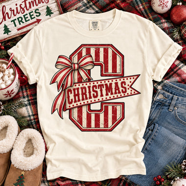 Christmas Varsity DTF Transfer DTF Heat Press Transfer from Sweet Tee Transfers