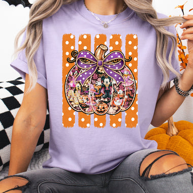 Mouse and Friends Pumpkin DTF Transfer DTF Heat Press Transfer from Sweet Tee Transfers