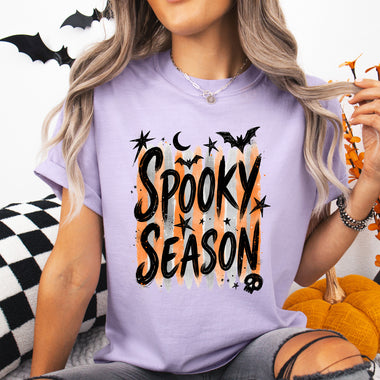 Stripes Halloween Spooky Season DTF Transfer DTF Heat Press Transfer from Sweet Tee Transfers