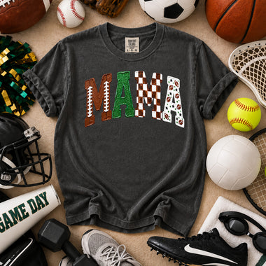 Football MAMA Painted DTF Transfer DTF Heat Press Transfer from Sweet Tee Transfers