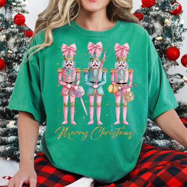 Merry Christmas Nutcracker DTF Transfer DTF Heat Press Transfer from Sweet Tee Transfers
