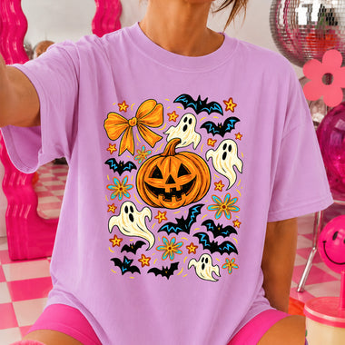 Pumpkin Collage DTF Transfer DTF Heat Press Transfer from Sweet Tee Transfers