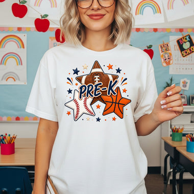 Sports Stars Pre-K DTF Transfer DTF Heat Press Transfer from Sweet Tee Transfers