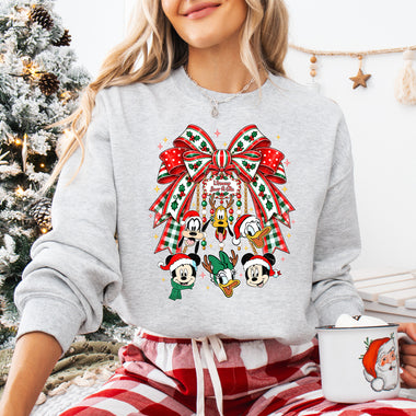Literally Just a Girl Christmas Bow Charm DTF Transfer DTF Heat Press Transfer from Sweet Tee Transfers
