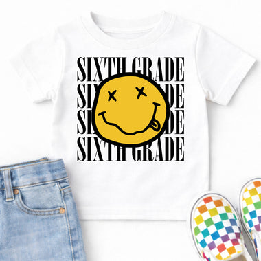 Nirvana Sixth Grade DTF Transfer DTF Heat Press Transfer from Sweet Tee Transfers