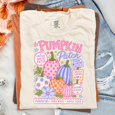 Pumpkin Patch Farm Fresh DTF Transfer DTF Heat Press Transfer from Sweet Tee Transfers
