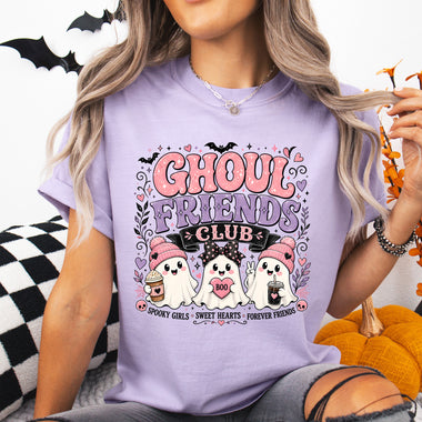 Ghoul Friends Club DTF Transfer DTF Heat Press Transfer from Sweet Tee Transfers