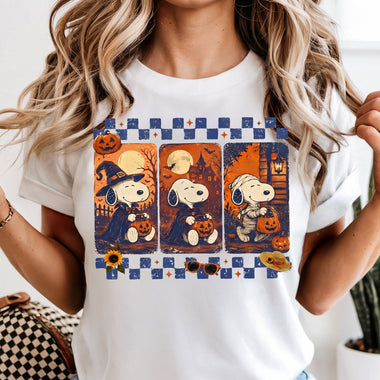 Snoopy Halloween Collage DTF Transfer DTF Heat Press Transfer from Sweet Tee Transfers