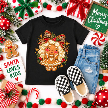 Gingerbread Girl DTF Transfer DTF Heat Press Transfer from Sweet Tee Transfers