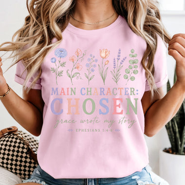 Main Character Chosen DTF Transfer DTF Heat Press Transfer from Sweet Tee Transfers