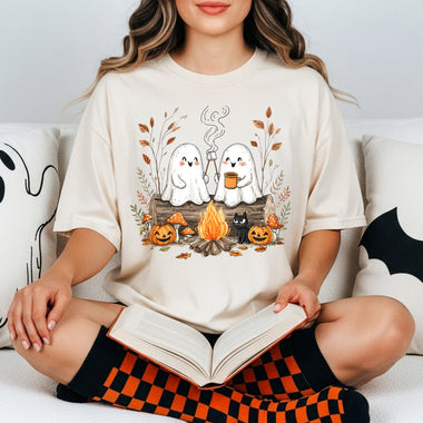 Ghost Fall S'mores DTF Transfer DTF Heat Press Transfer from Sweet Tee Transfers
