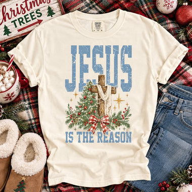 Jesus Is the Reason Christmas DTF Transfer DTF Heat Press Transfer from Sweet Tee Transfers