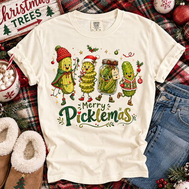 Merry Picklemas DTF Transfer DTF Heat Press Transfer from Sweet Tee Transfers