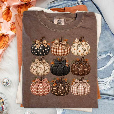 Fall Pumpkins DTF Transfer DTF Heat Press Transfer from Sweet Tee Transfers