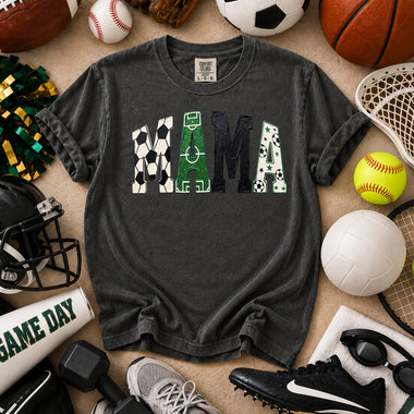 Soccer MAMA Painted DTF Transfer DTF Heat Press Transfer from Sweet Tee Transfers