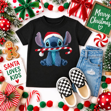 Faux Yarn Stitch Christmas DTF Transfer DTF Heat Press Transfer from Sweet Tee Transfers