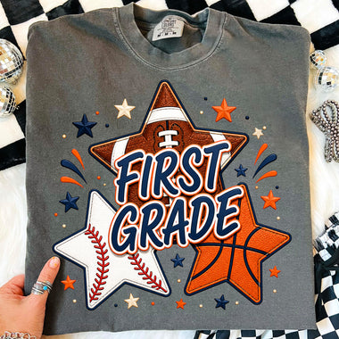 Sports Stars First Grade DTF Transfer DTF Heat Press Transfer from Sweet Tee Transfers