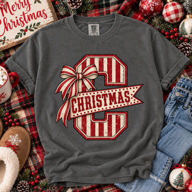 Christmas Varsity DTF Transfer DTF Heat Press Transfer from Sweet Tee Transfers
